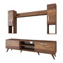 Hanah Home M27 - 284 Mueble de TV Nogal